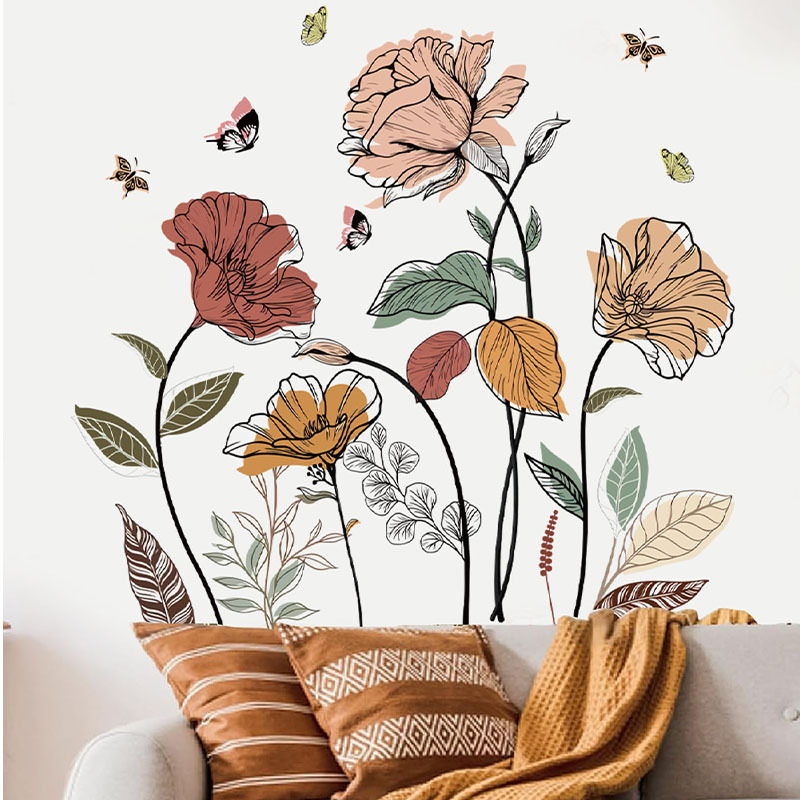 Monstera Thai Constellation - 1 conjunto de adesivos de parede