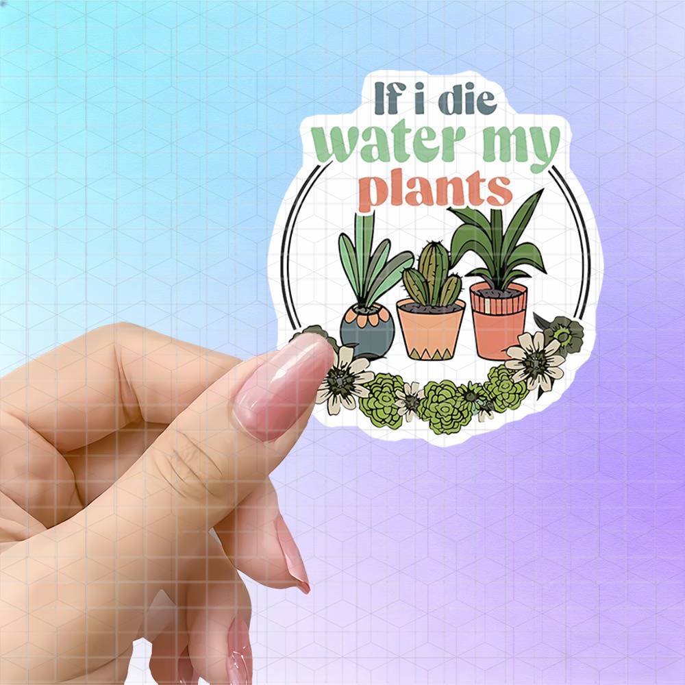 Plant Parental - Adesivo de vinil fosco para planejador,