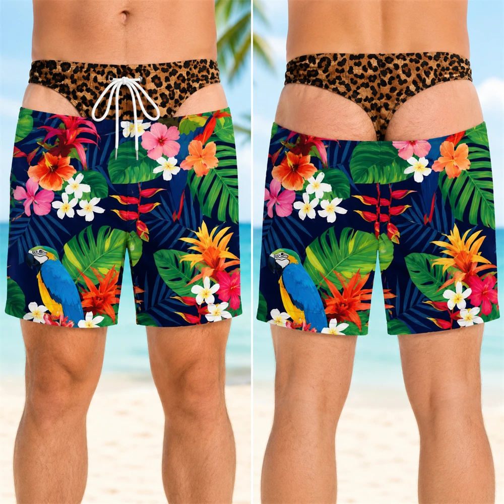 Plant Parenthood - Engraçados Calções de Praia Masculinos com