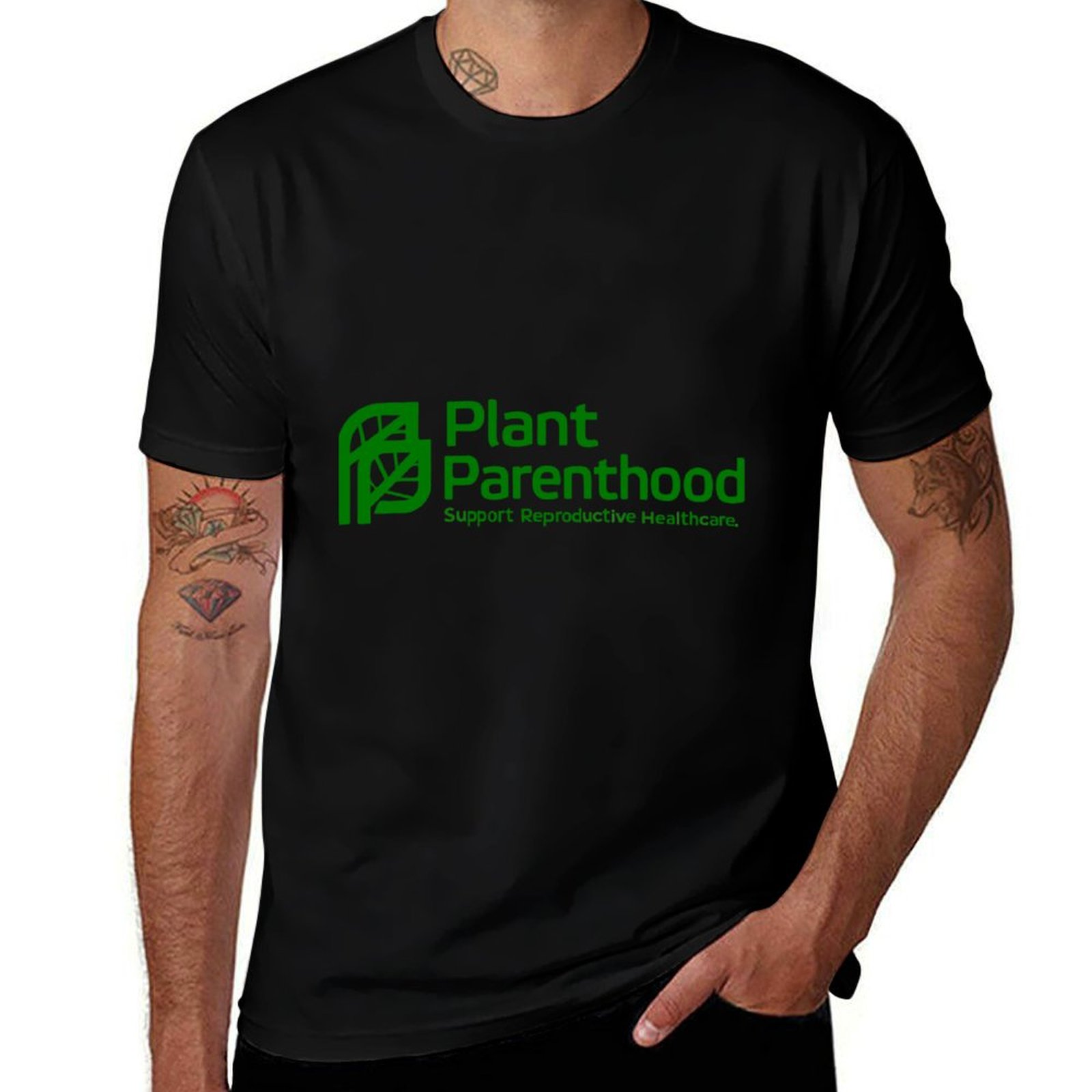 Plant Parenthood - Camiseta Plant Parenthood, tamanho grande, modelo