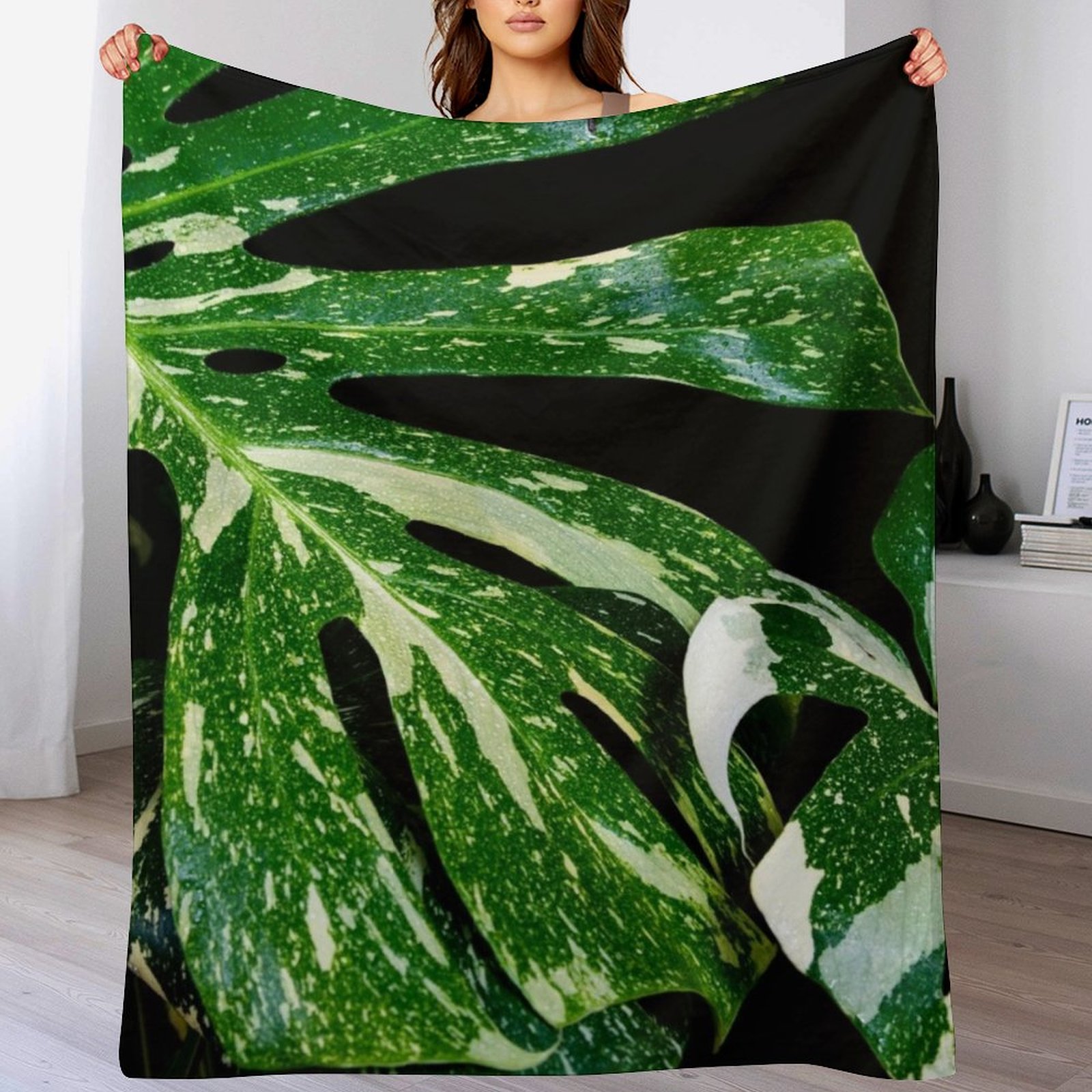 Manta Monstera Thai Constellat - Monstera Thai Constellation avaliação e preço