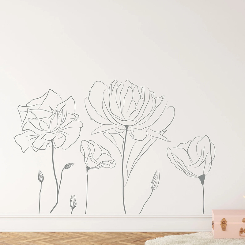 Papoula Flor Padrão Adesivo de - Monstera Thai Constellation avaliação e preço