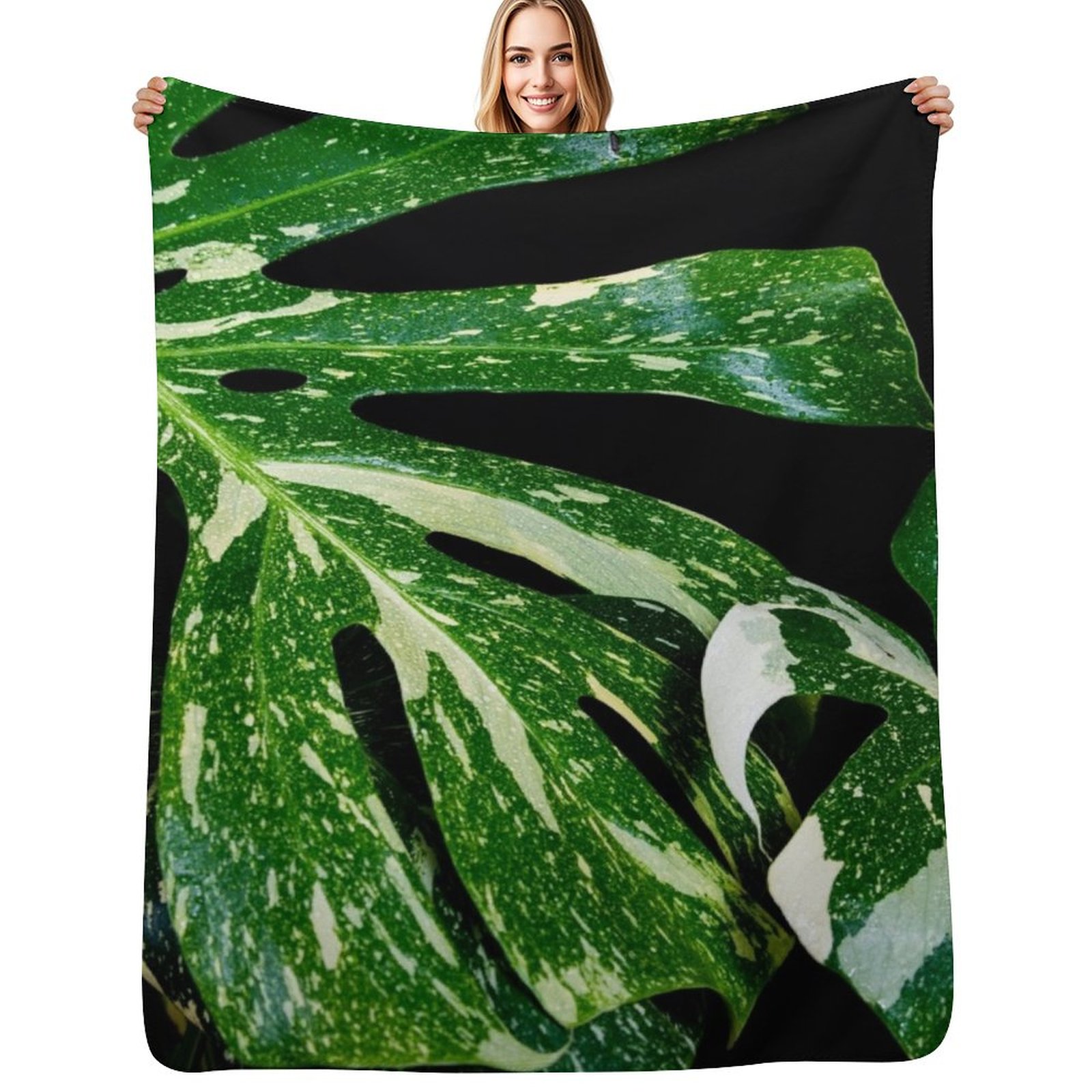 Manta Decorativa Monstera Thai - Monstera Thai Constellation avaliação e preço